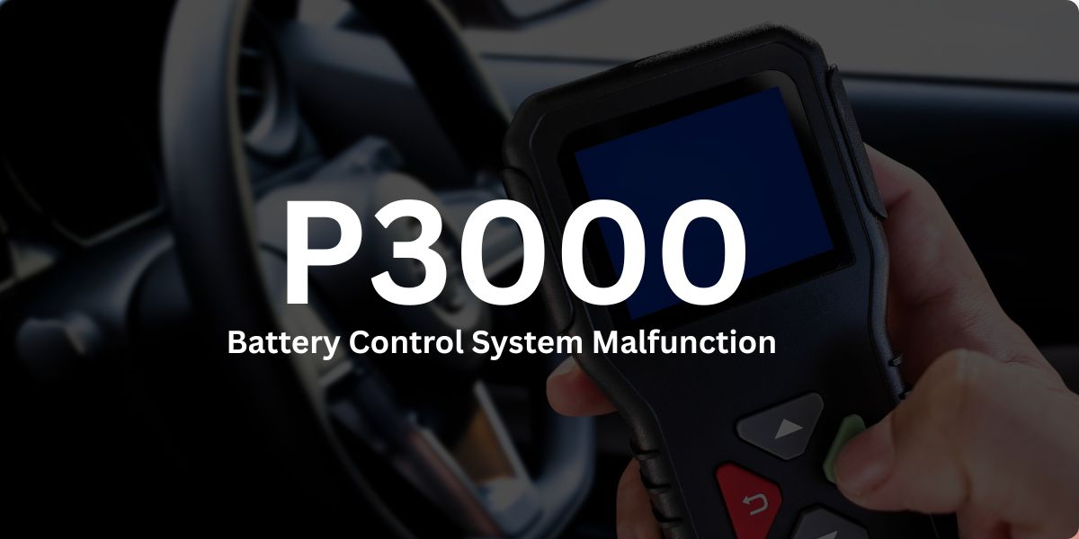 P3000 Fault Code