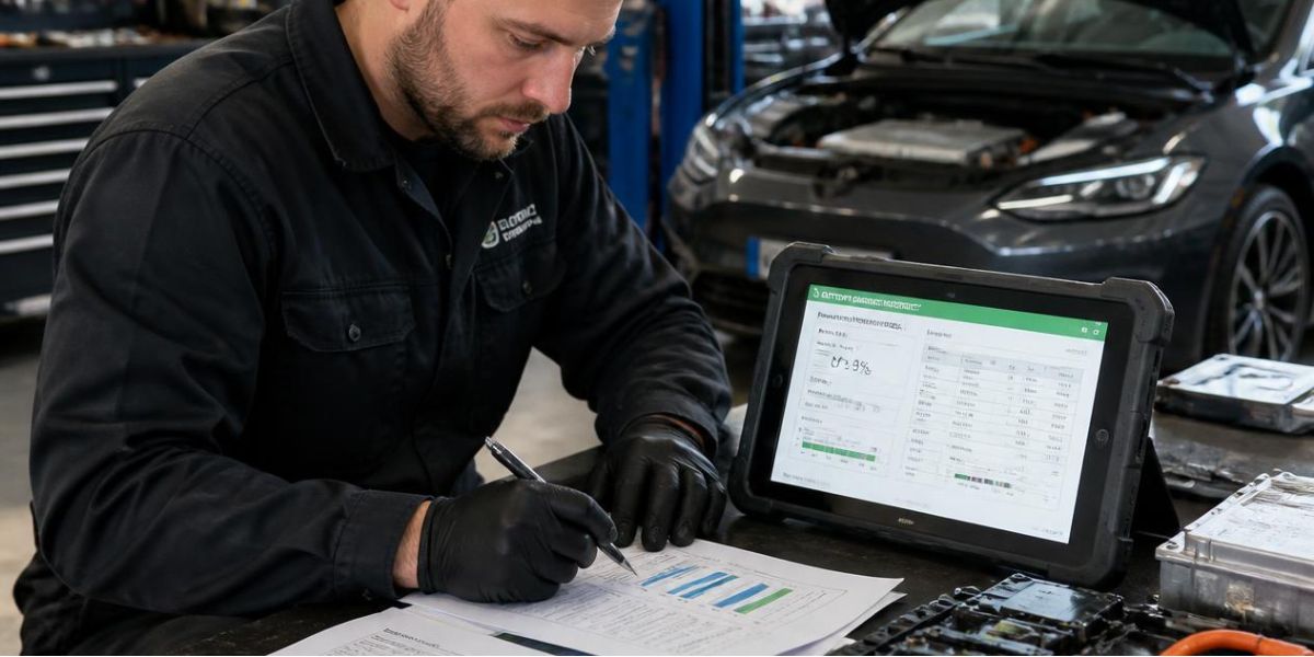 Battery Health Report for a Used Hybrid Vehicle Purchase
